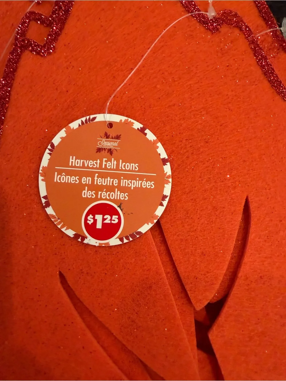 Thankful & Blessed Pumpkin Wall Sign - Orange, table cloth, falls leaves 🍁